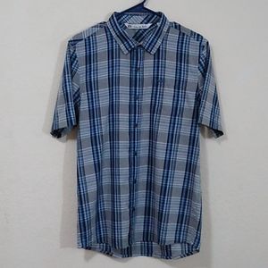 Travis Mathew Short-sleeve Button-down - Gray - M